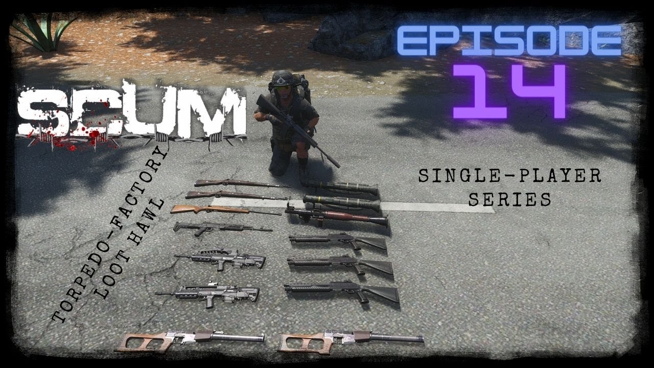 SCUM 0.8-Single-Player-Series. Season 2 Episode 14. The Factory - Part 3.