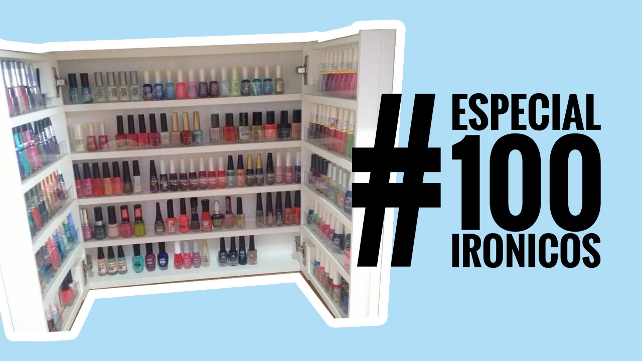 TOUR PELOS MEUS ESMALTES #especial100ironicos| Santa ironia