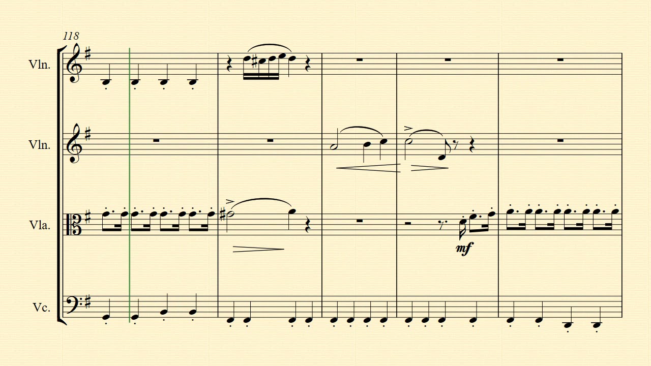The Barber of Seville - Overture - String Quartet