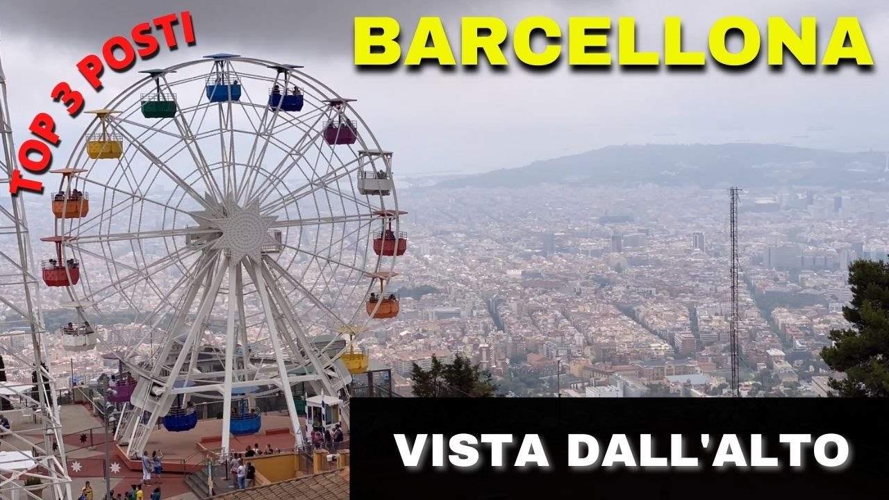Top 3 MIGLIORI Viste di Barcellona
