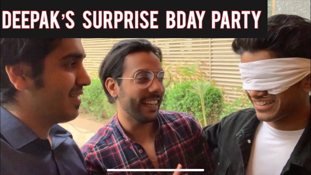 DEEPAK'S SURPRISE BIRTHDAY PARTY | Deepak Hua Emotional | SINGAPORE Se Aya Dost | DSP VLOGS