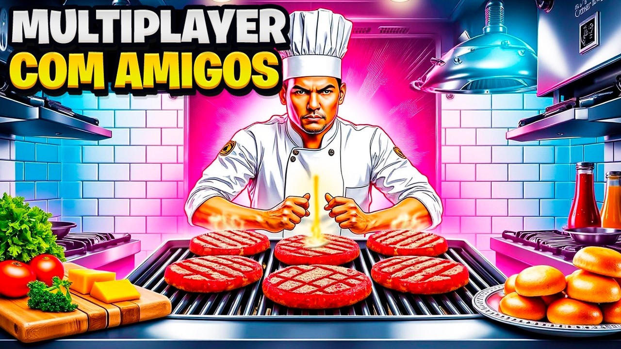 Multiplayer Muito Divertido - Fast Food Simulator - Parte 3