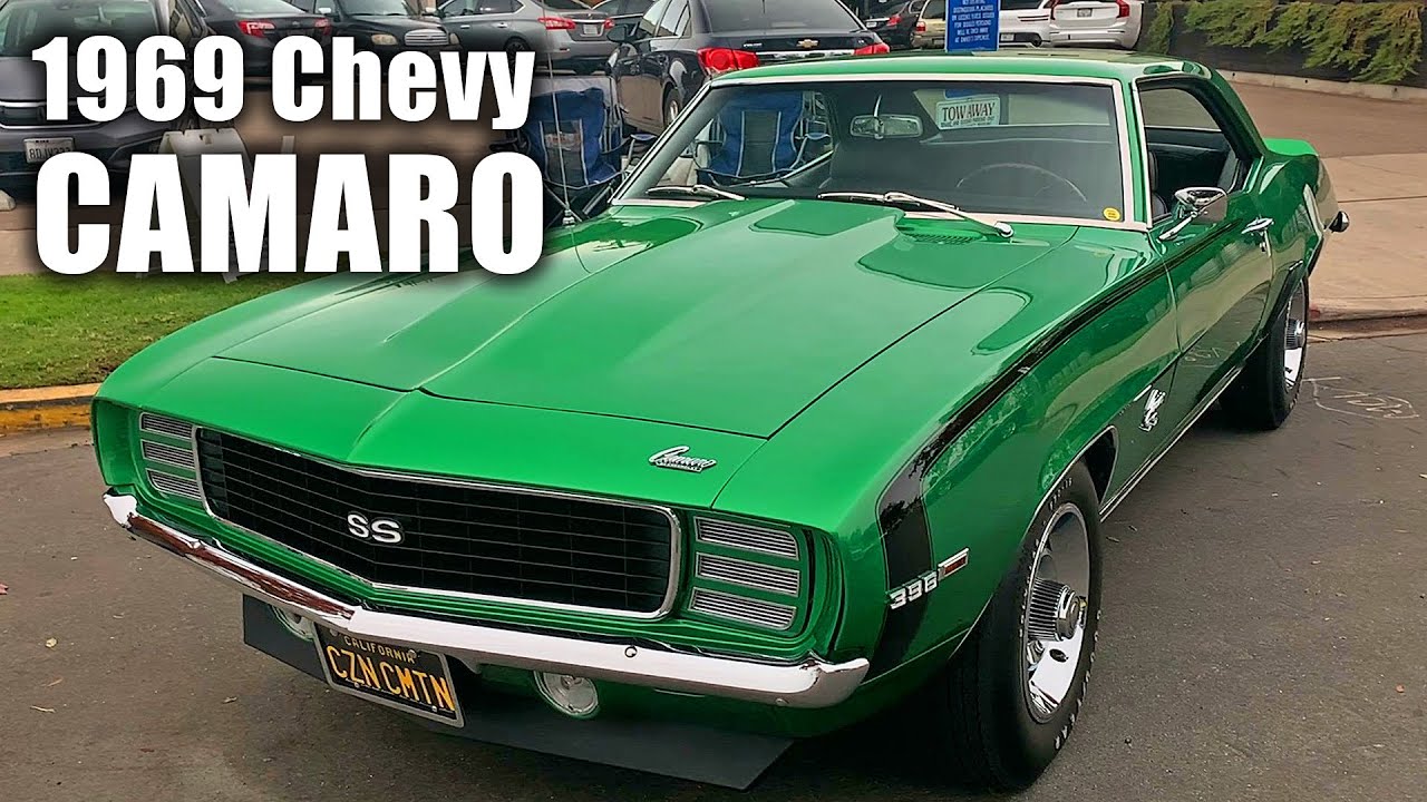 Showroom-Perfect 1969 Chevy Camaro SS 396 • Fully Restored Engine, Body & Interior Up Close