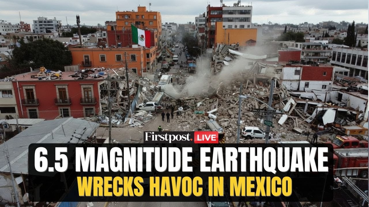 Mexico Earthquake LIVE: Powerful Earthquake Hits Mexico | 6.5 Magnitude Quake Kills Two | Firstpost