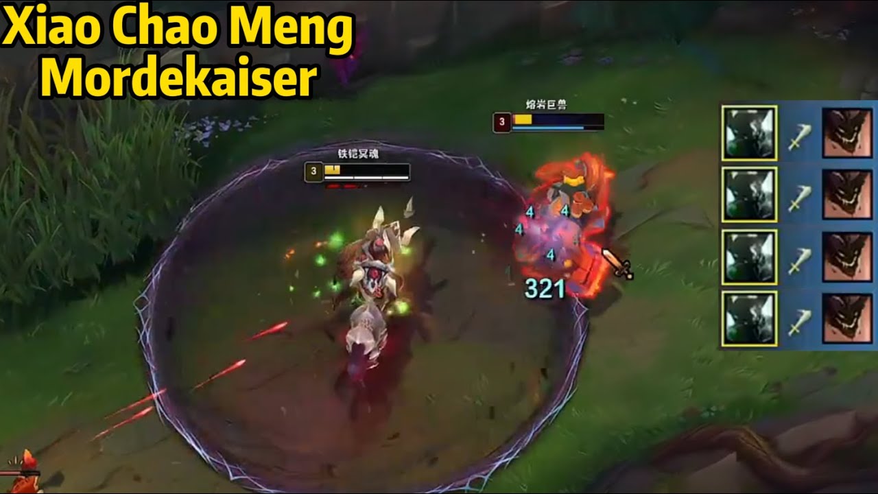 Xiao Chao Meng: His Mordekaiser is a REAL MONSTER in Toplane!