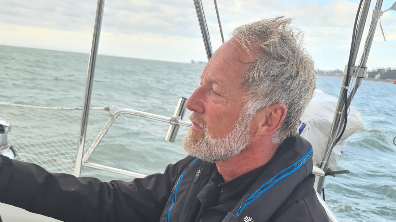 Sailing Celtic Sea. from Irland to France, Loctudy. Seglar över Keltiska havet to Frankrike Loctudy