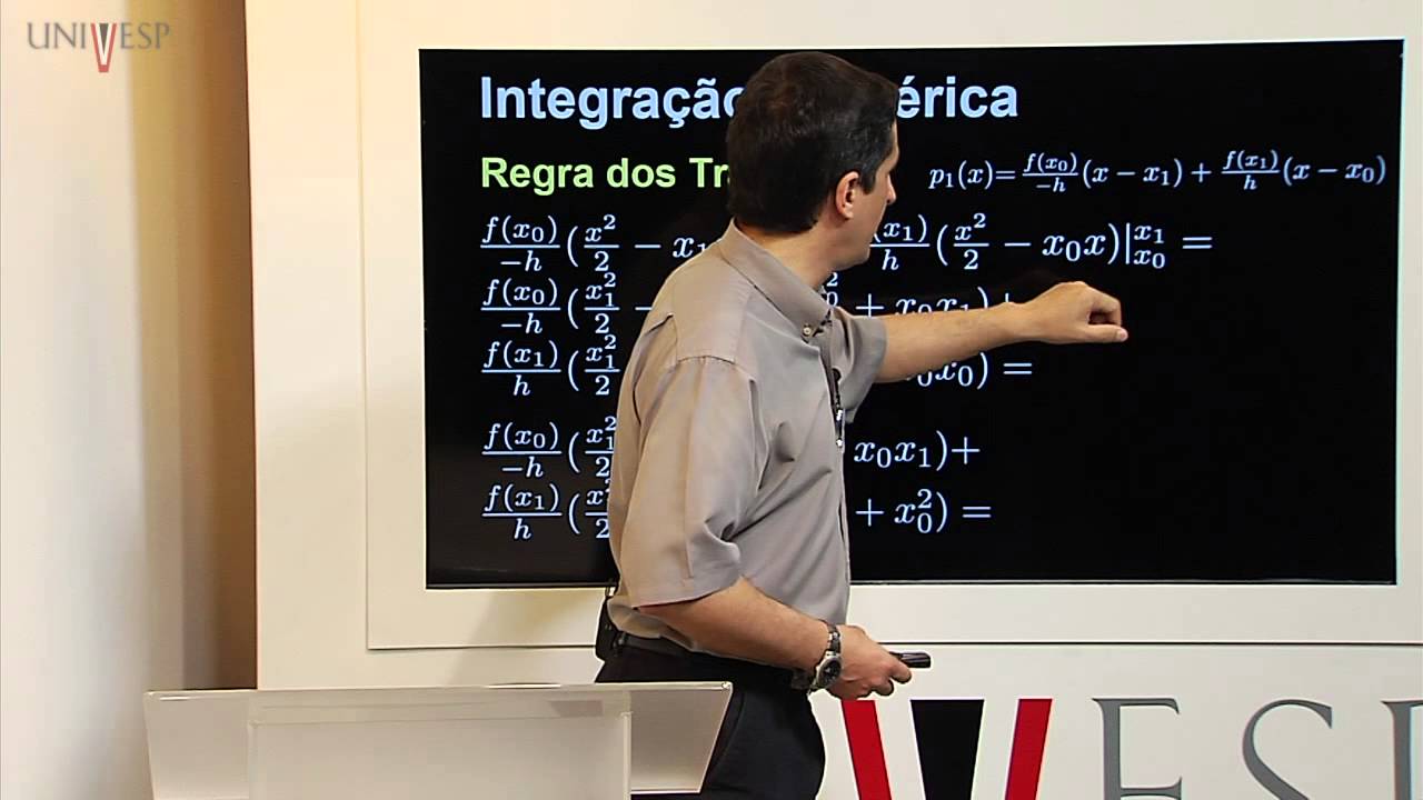 Métodos Numéricos - Aula 26 - Integração numérica