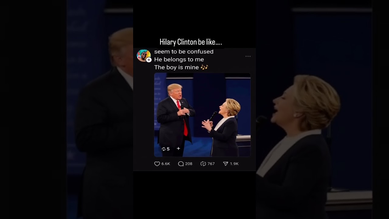 Хиллари Клинтон ПРОТИВОСТОИТ президенту Дональду Трампу 😂😂