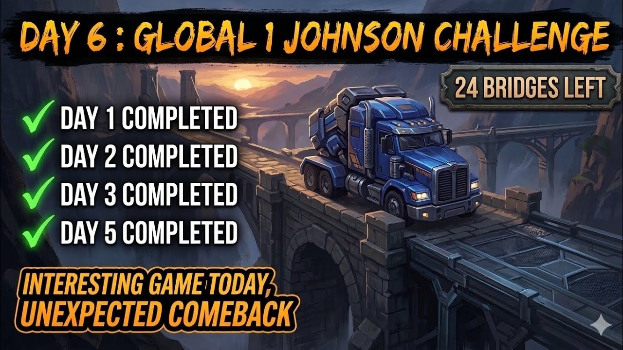 UNEXPECTED Comeback on Day 6! Johnson Global 1 Challenge