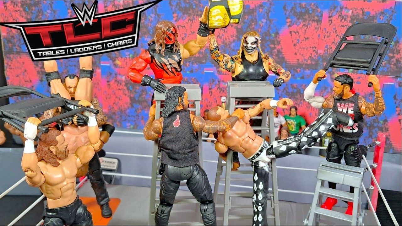 WWE Tag Team TLC Action Figure Match - Tag Team Championship