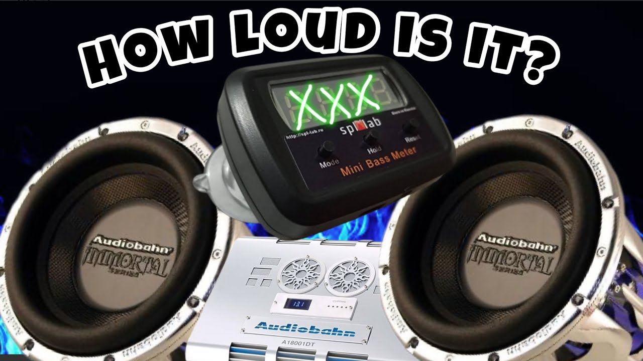 The Audiobahn Build pt.4 how loud are 2 12 inch subwoofers old school edition