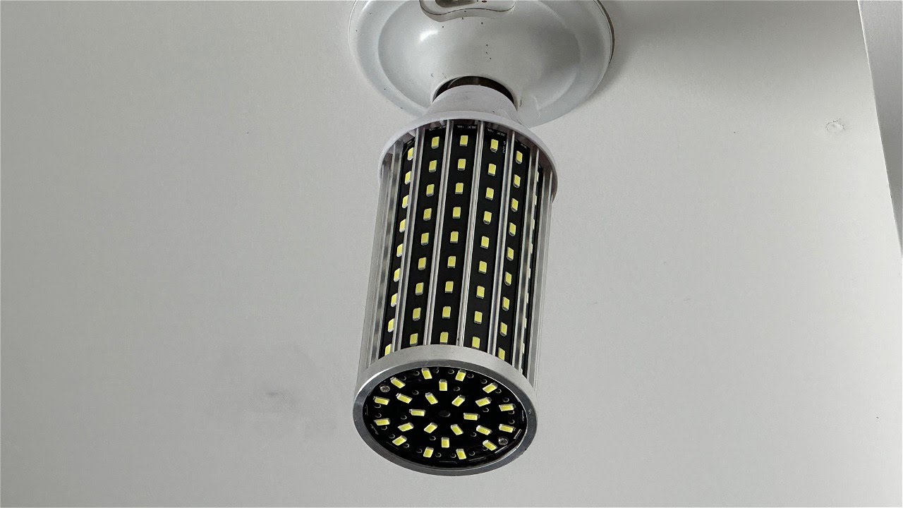 Upgrade Your Garage Lights With These LED Corn Bulbs