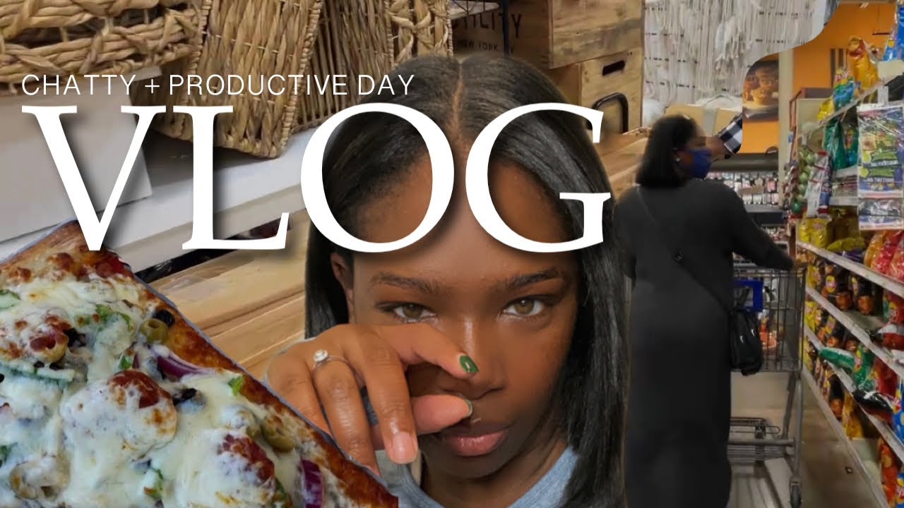 VERY CHATTY + PRODUCTIVE “VIBEY” DAY IN THE LIFE | RUN ERRANDS WITH ME + MOTIVATIONAL TALK TYPE VLOG