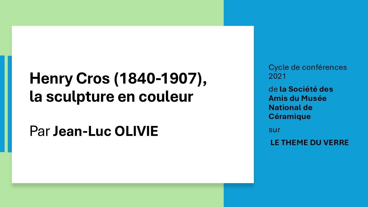 Henry Cros (1840-1907), la sculpture en couleur