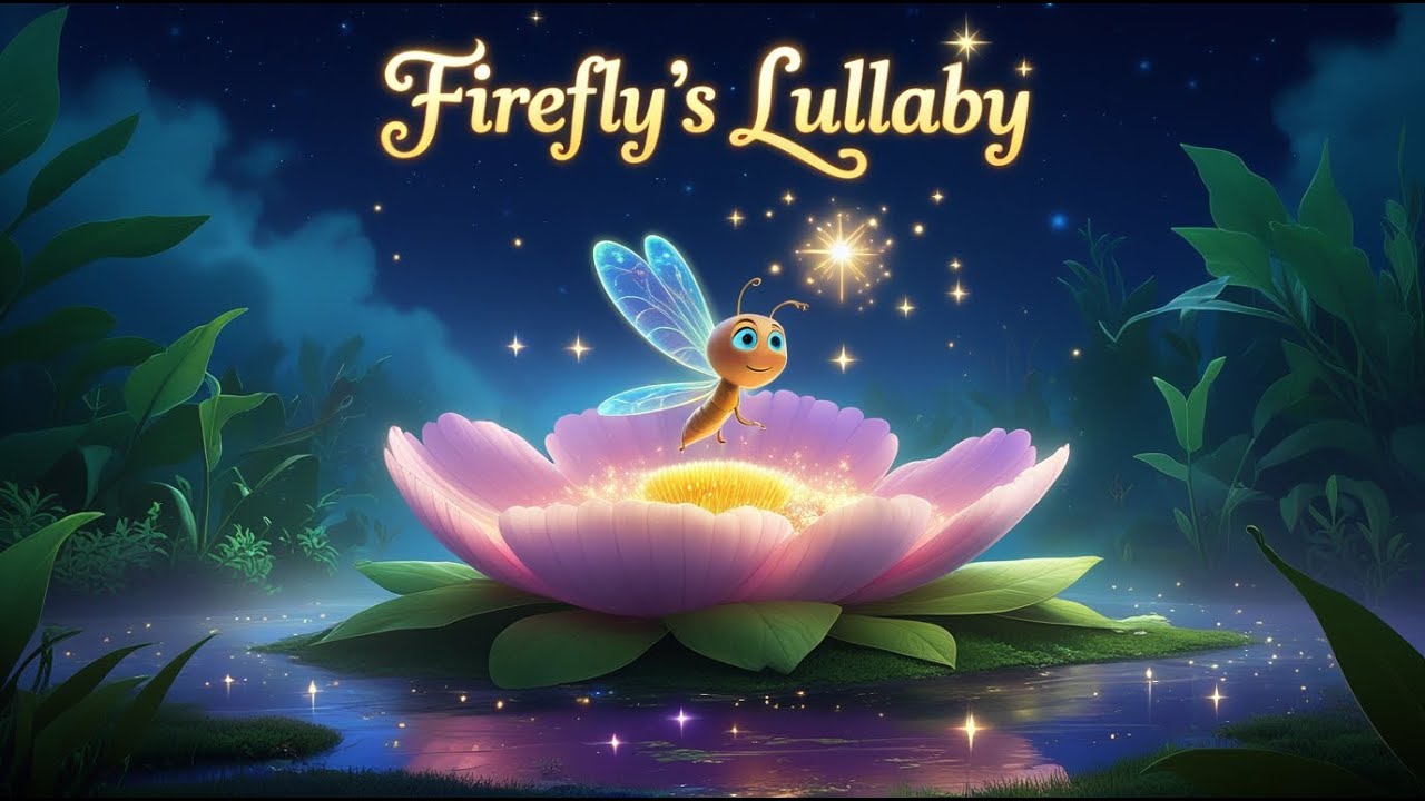 Fall Asleep with Firefly | Night Lullaby for Kids