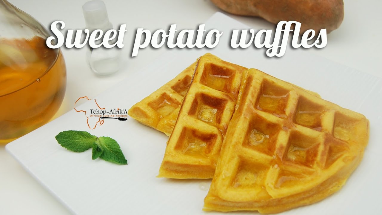 Sweet potato waffle recipe