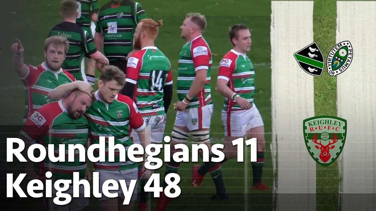 Roundhegians v Keighley | Match Highlights | Counties 1 Yorkshire