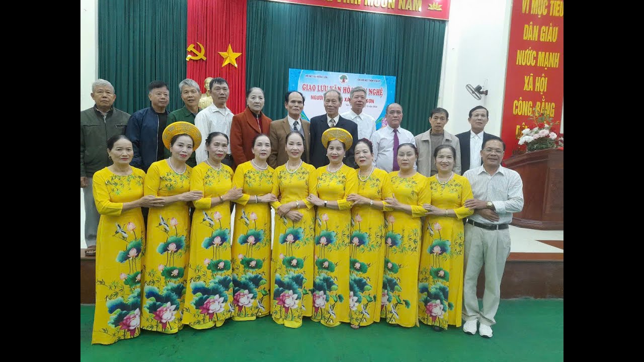 giao lưu văn hóa văn nghệ người cao tuổi thôn yến vỹ năm 2024