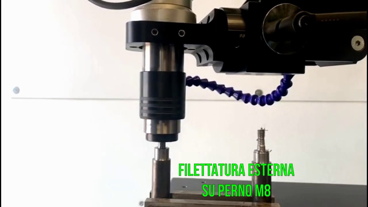 FILETTATURA ESTERNA SU PERNO CON FILIERA
