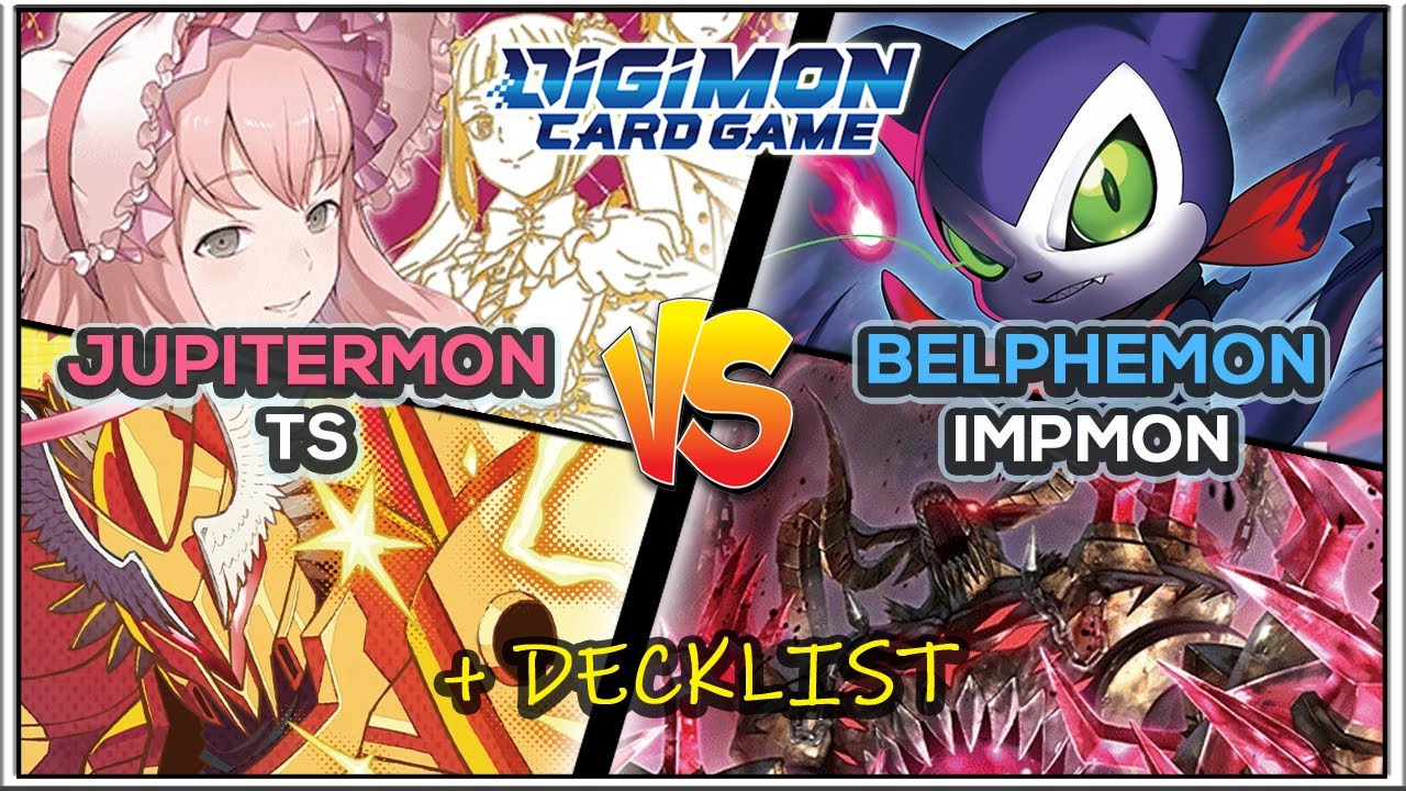 *NEW* Jupitermon vs Belphemon ft. Impmon • BT24 Gameplay + Decklist | DCGO Beta | Digimon TCG