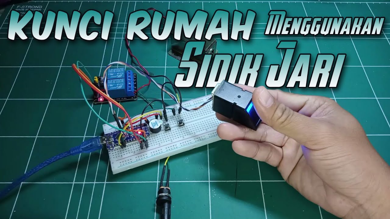Kunci Rumah Menggunakan Sidik Jari