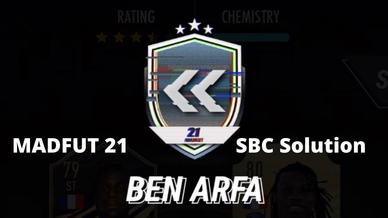 MADFUT 21 Ben Arfa Flashback SBC Solution!