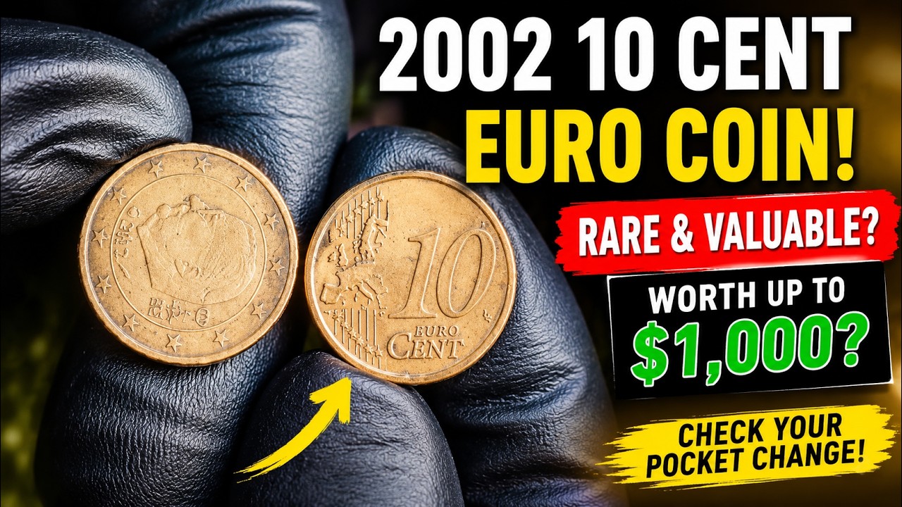 2002 Euro 10 Cent Coin Value? Rare 2002 Euro Coin Worth Money? | Europe Coin Price Today