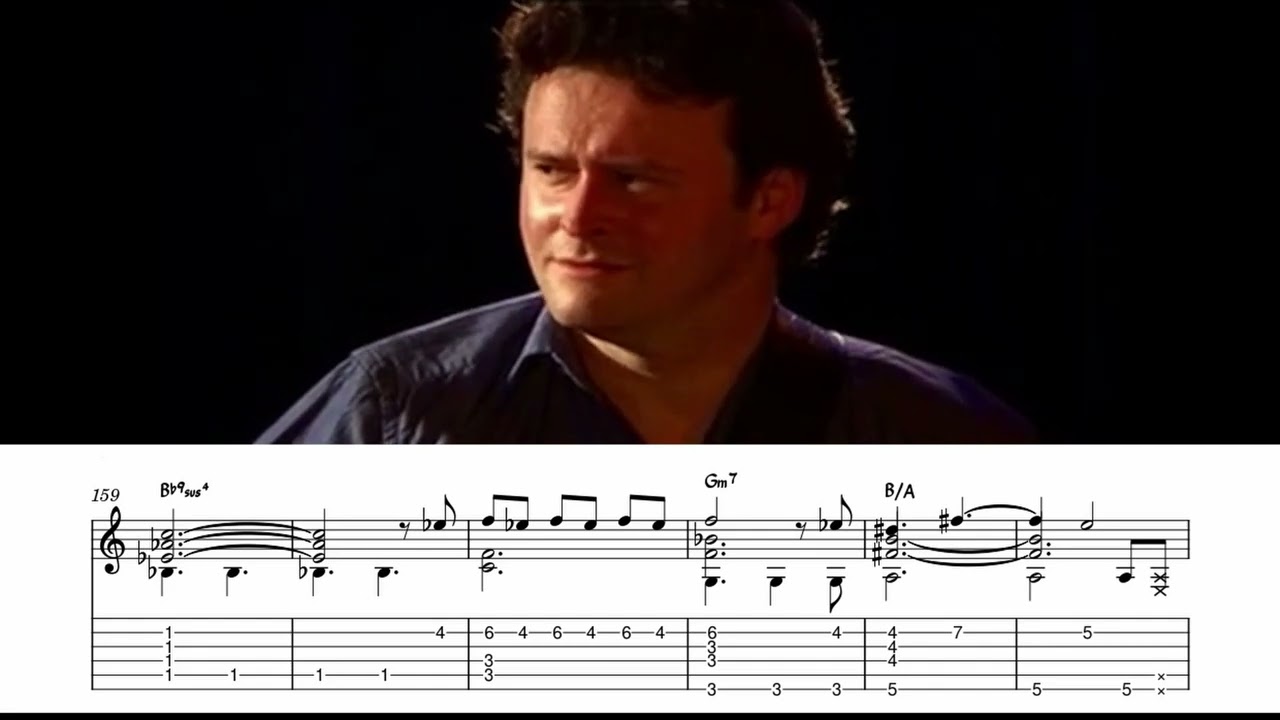 La Javanaise - Sylvain Luc Transcription