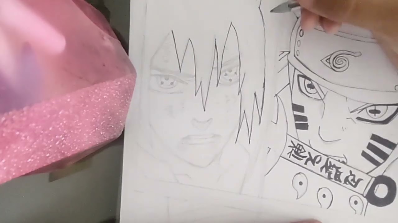 Line arte do sasuke 🖋️