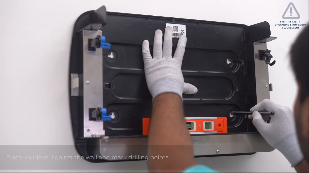 Genus Cobra LED Fly Trap - Unit Installation