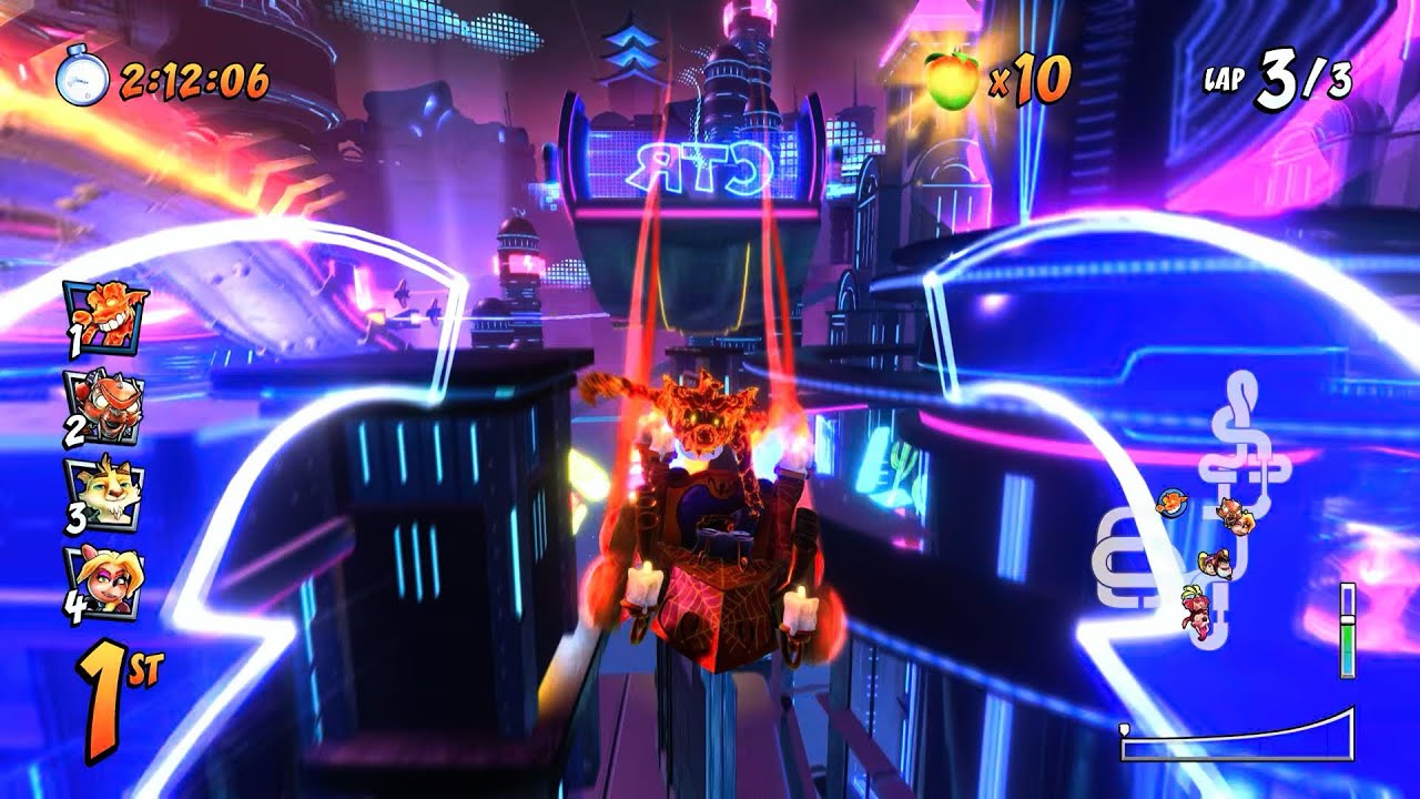 CTR Nitro Fueled Space Cup as Fake Crash (Hard Mode) (PS5)