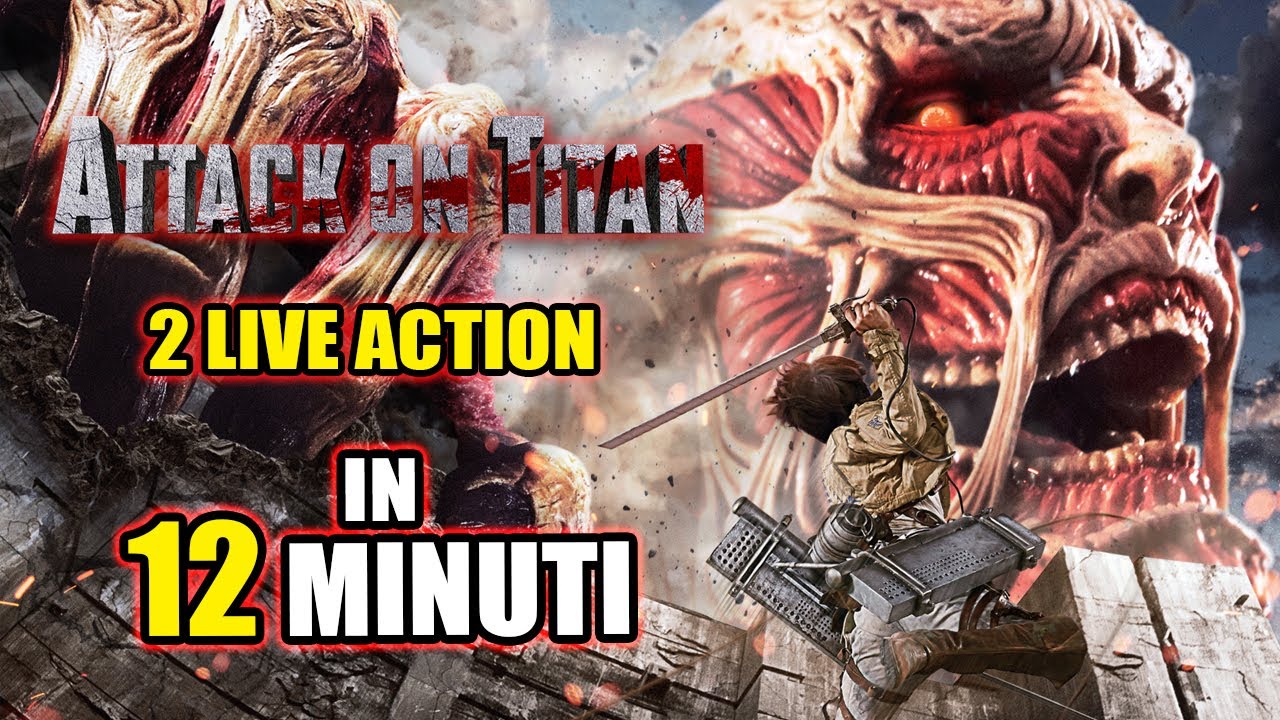 Attack on Titan (live action) in 12 minuti!