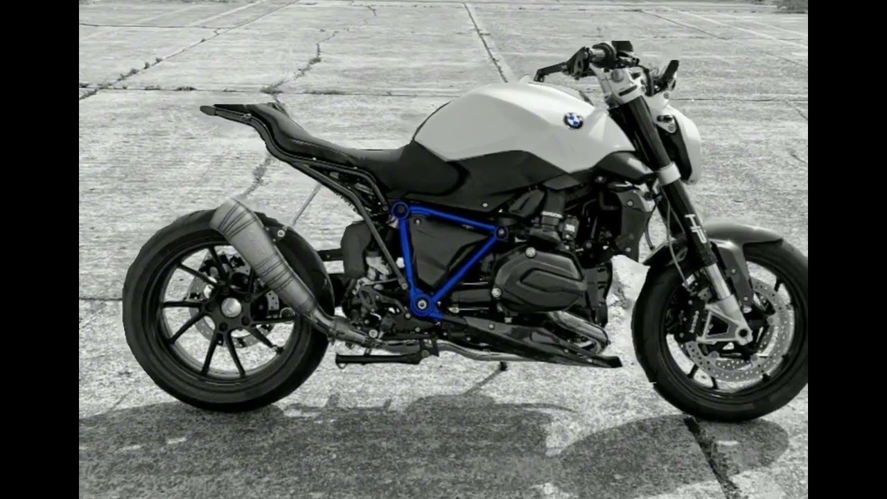 BMW R1200R LC 2015 Bevor/After Hommage Concept Bike Roadster Studie Custom Bike Umbau