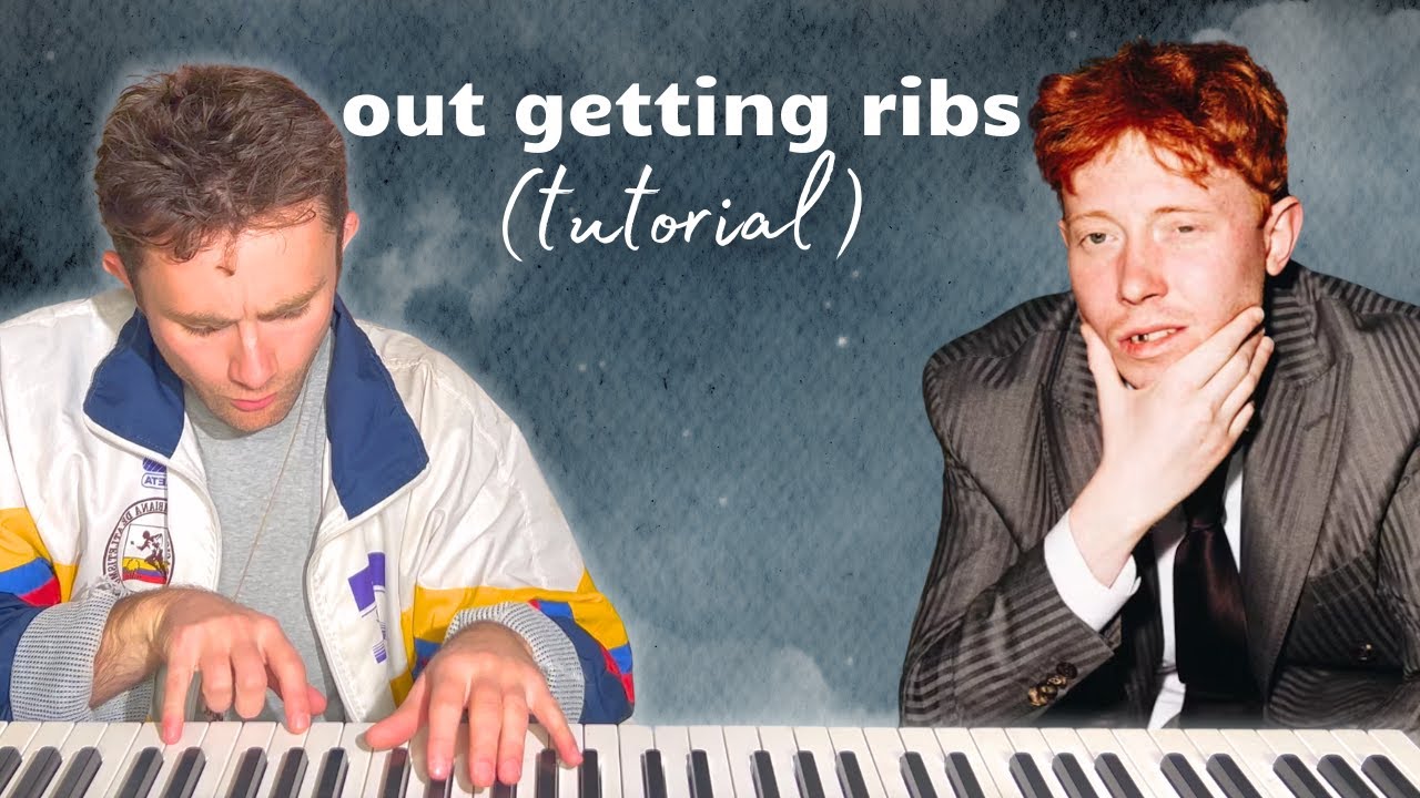 How to play Out Getting Ribs by King Krule | Piano Tutorial