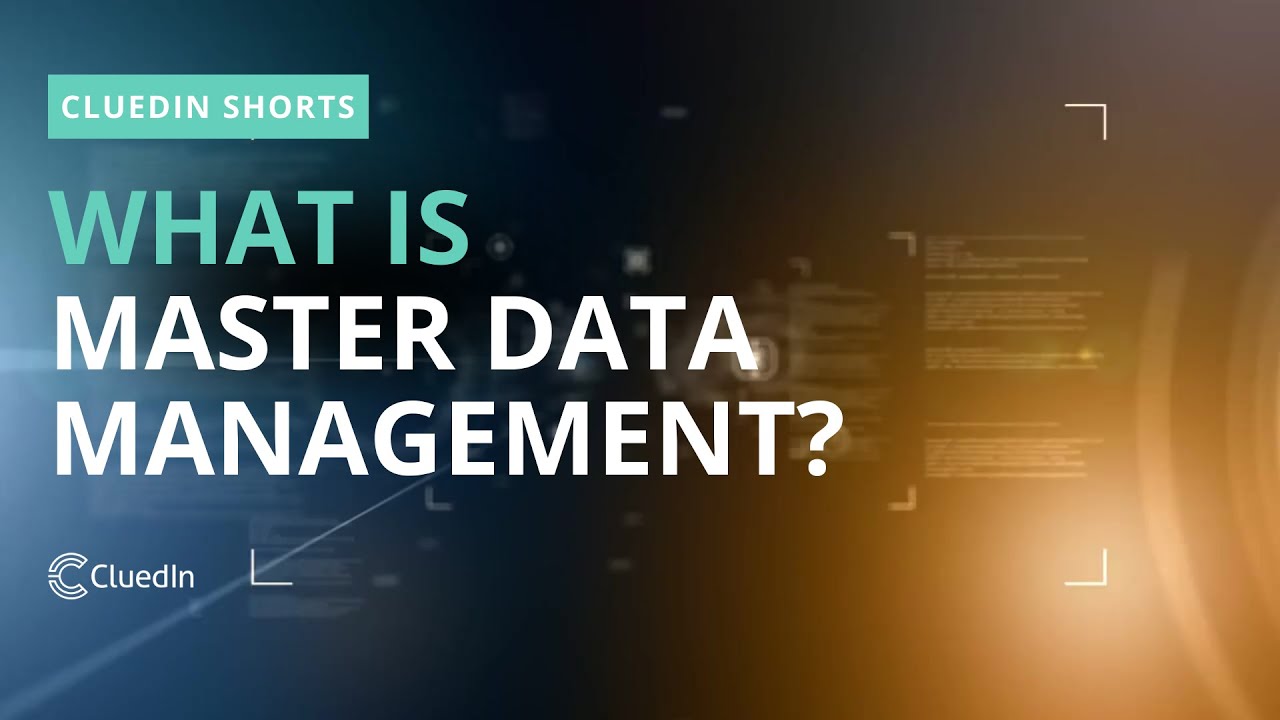 What Is Master Data Management (MDM)?