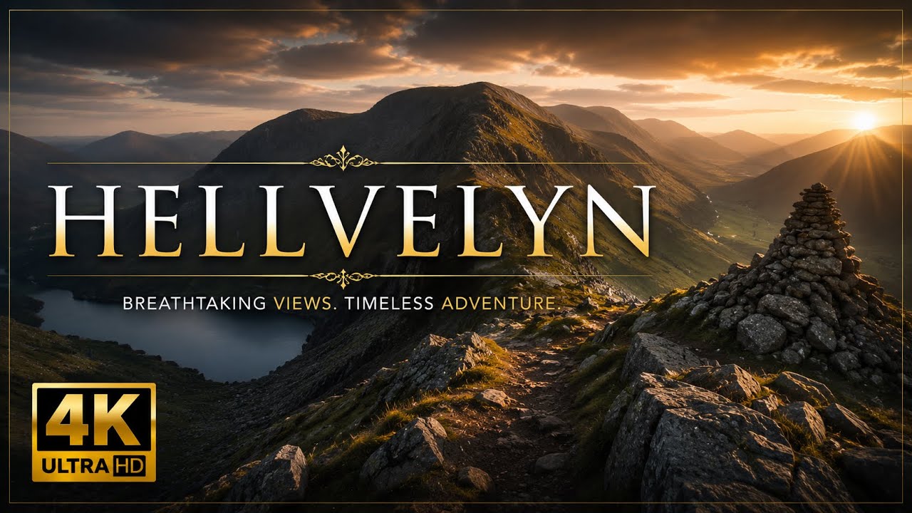 Helvellyn / Striding Edge / Lake District  / Thomas Bergersen /  Mavic Air 2 Drone Video