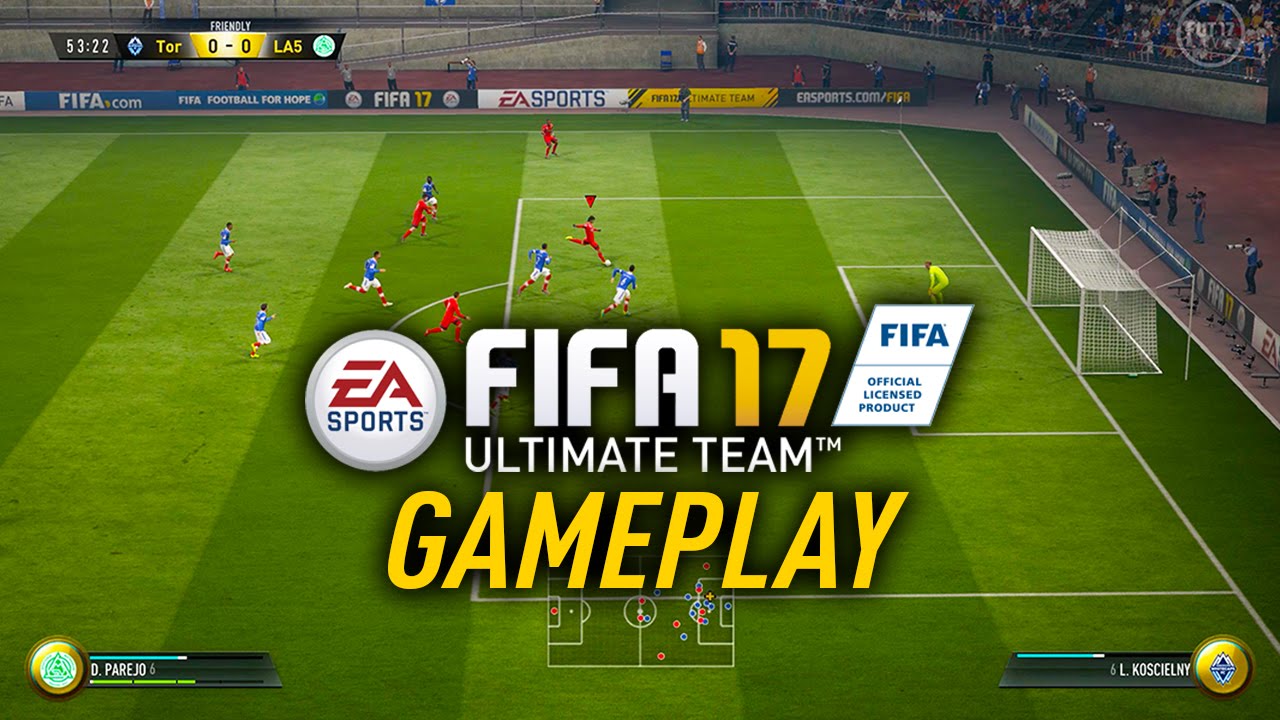 FIFA 17 ULTIMATE TEAM GAMEPLAY!