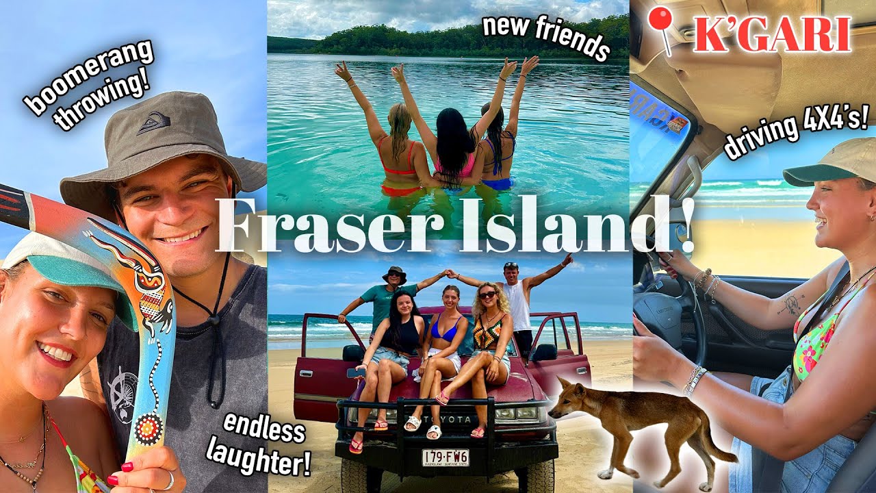 The Most Fun We've EVER had Travelling - 3 Days On Fraser Island 🏝️🇦🇺
