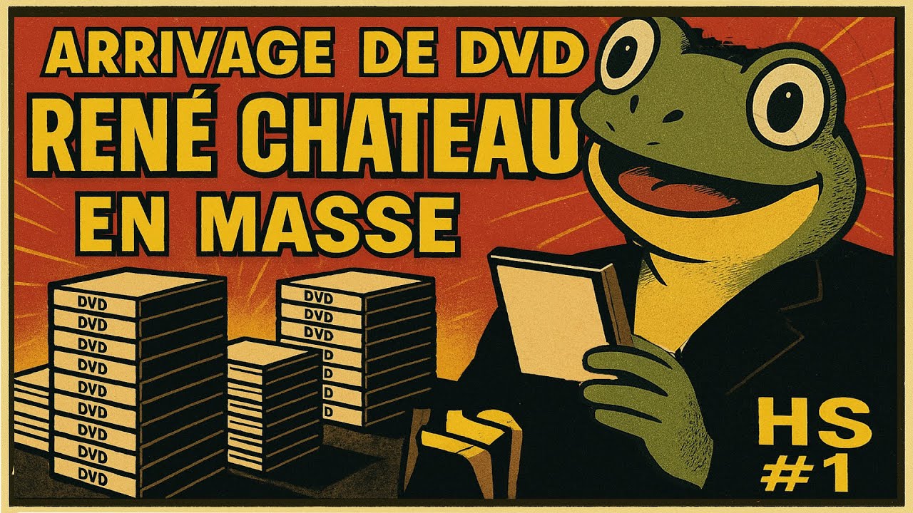 J'ACHETE UNE MONTAGNE DE DVD RENÉ CHATEAU - RECAP ACHAT DVD/BLURAY #HS 1