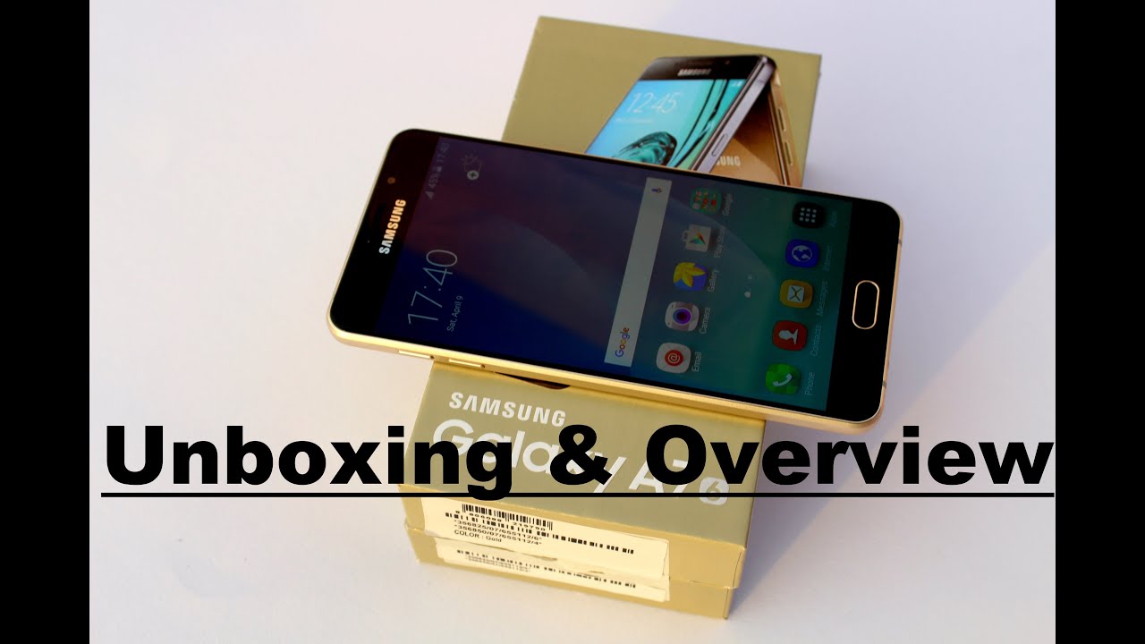 UNBOXING & OVERVIEW | Samsung galaxy A7(2016) | HINDI
