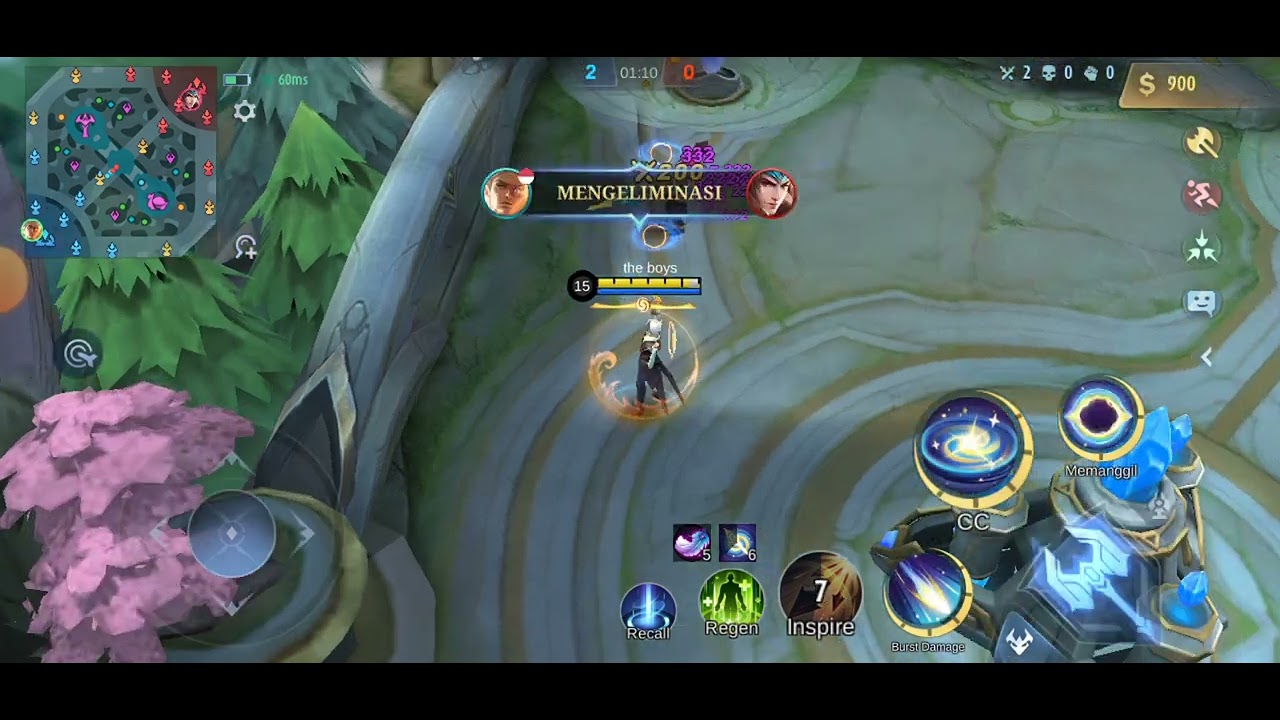 Natan burst damage