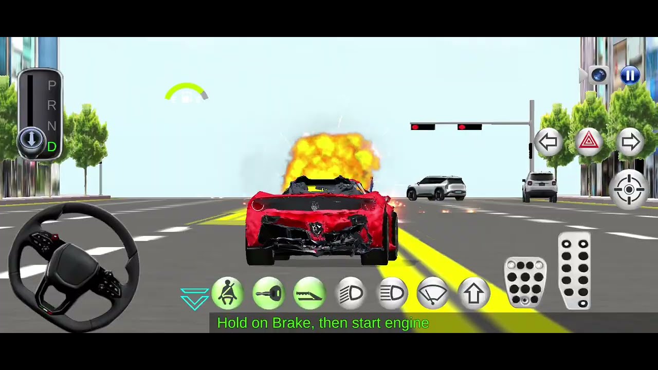Car showroom fir  lamborghini missilefitgun 3d driving class game new updates 