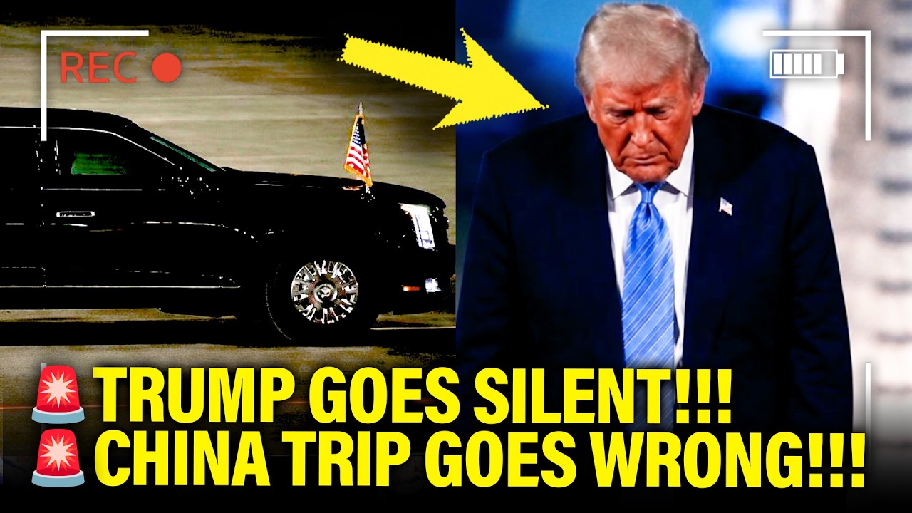 Trump GOES SILENT as CHINA TRIP goes HORRIBLY WRONG!!!