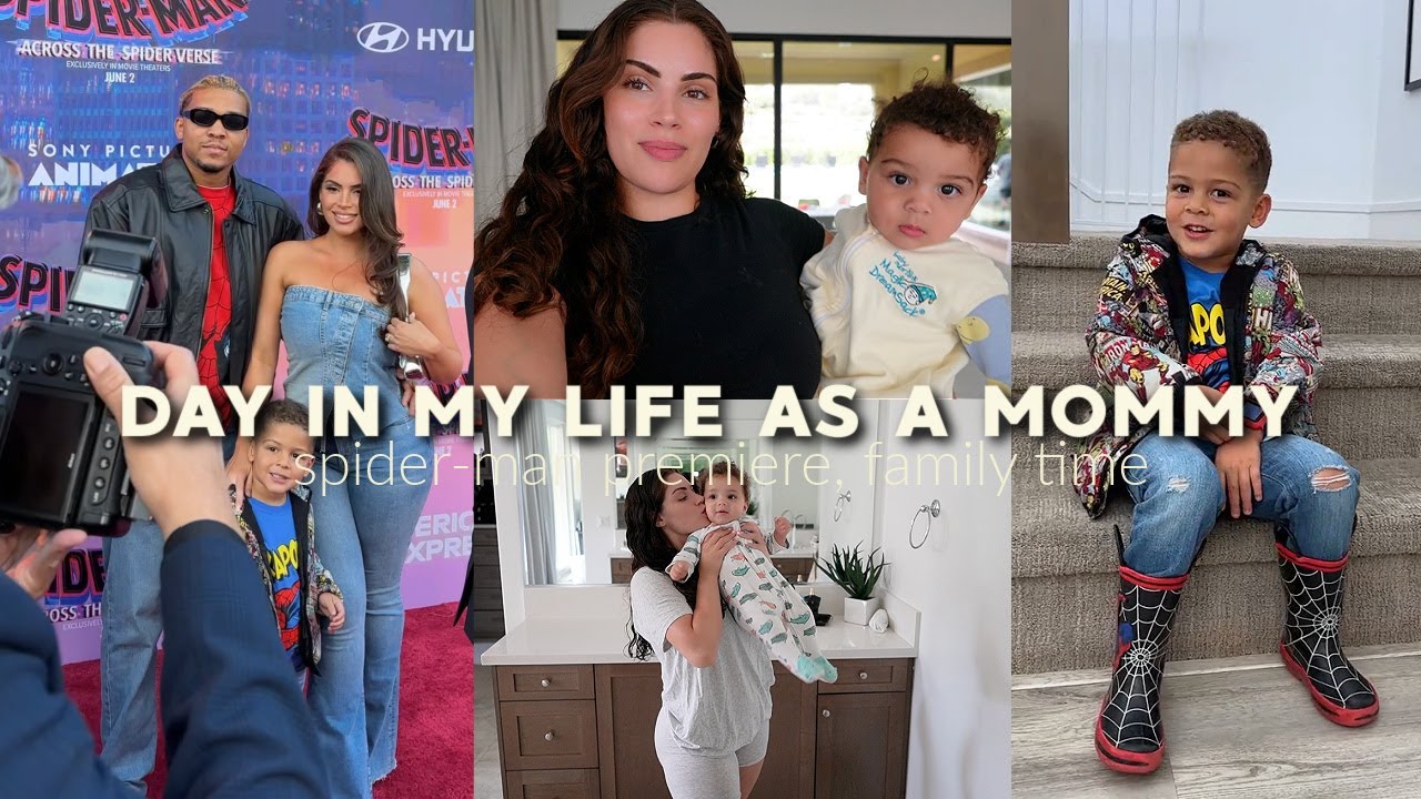 DAY IN MY LIFE VLOG♡ Family time, Spider-man Premiere, My fave product for acne, & more!