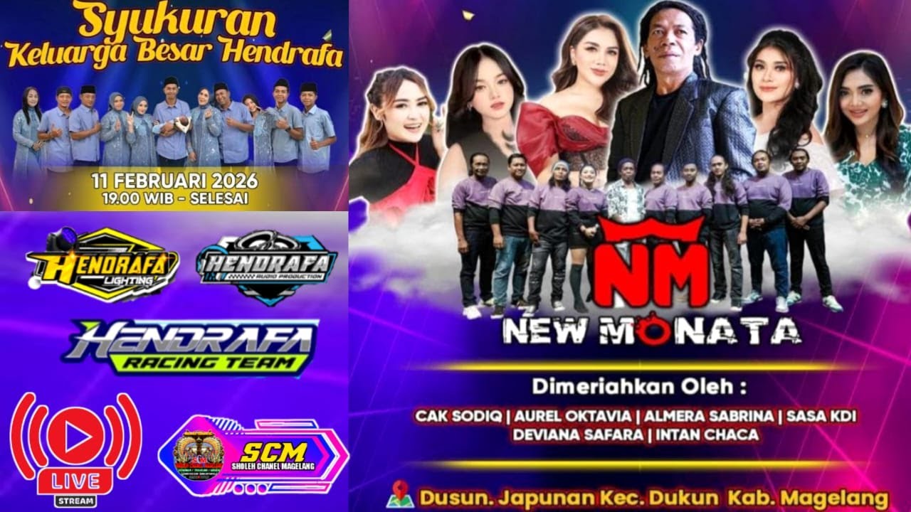 🔥LIVE STREAMING NEW MONATA LIVE JAPUNAN DUKUN MAGELANG
