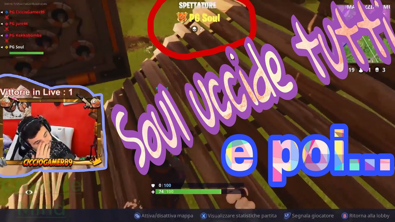 😂😂JURE E KEKKO UCCIDONO CICCIOGAMER89 MA SOUL...?😂😂