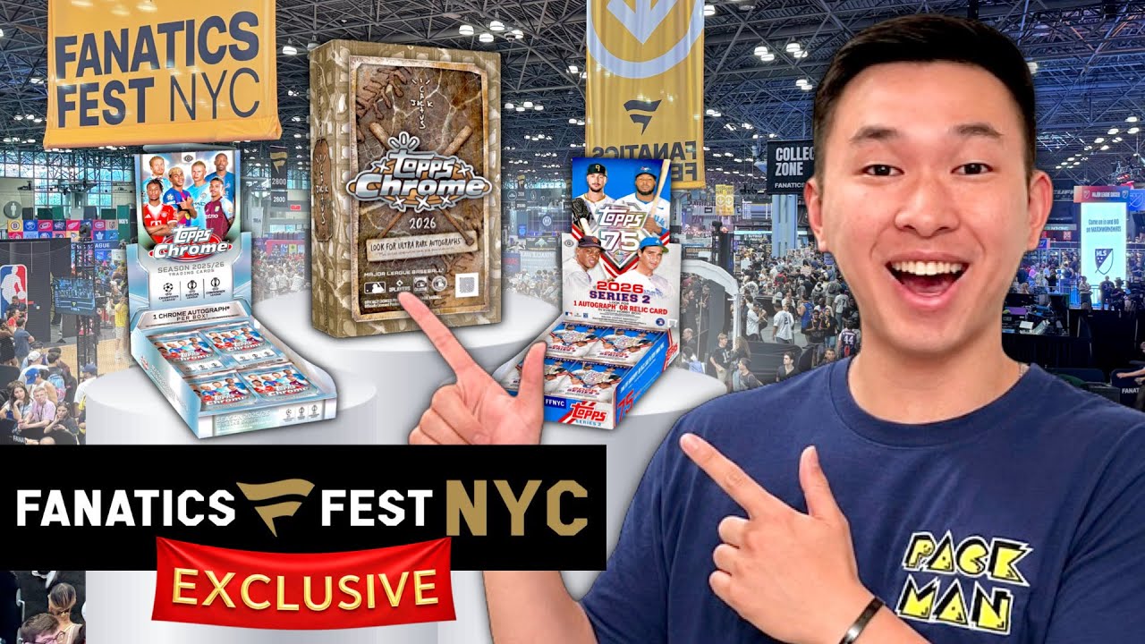 THESE CRAZY NEW BOXES ARE ONLY AVAILABLE AT FANATICS FEST (BIG TIME HITS)! 😱🔥