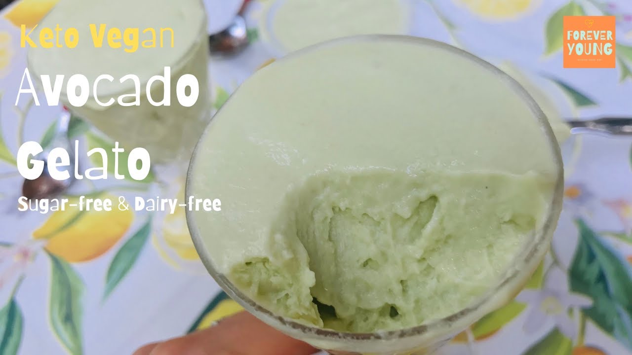 The Best Keto (Vegan) Avocado Ice Cream💚NO COOKING NO ICE CREAM MACHINE EASY RECIPE⎪ Sub🇮🇹🇩🇪🇯🇵🇺🇸