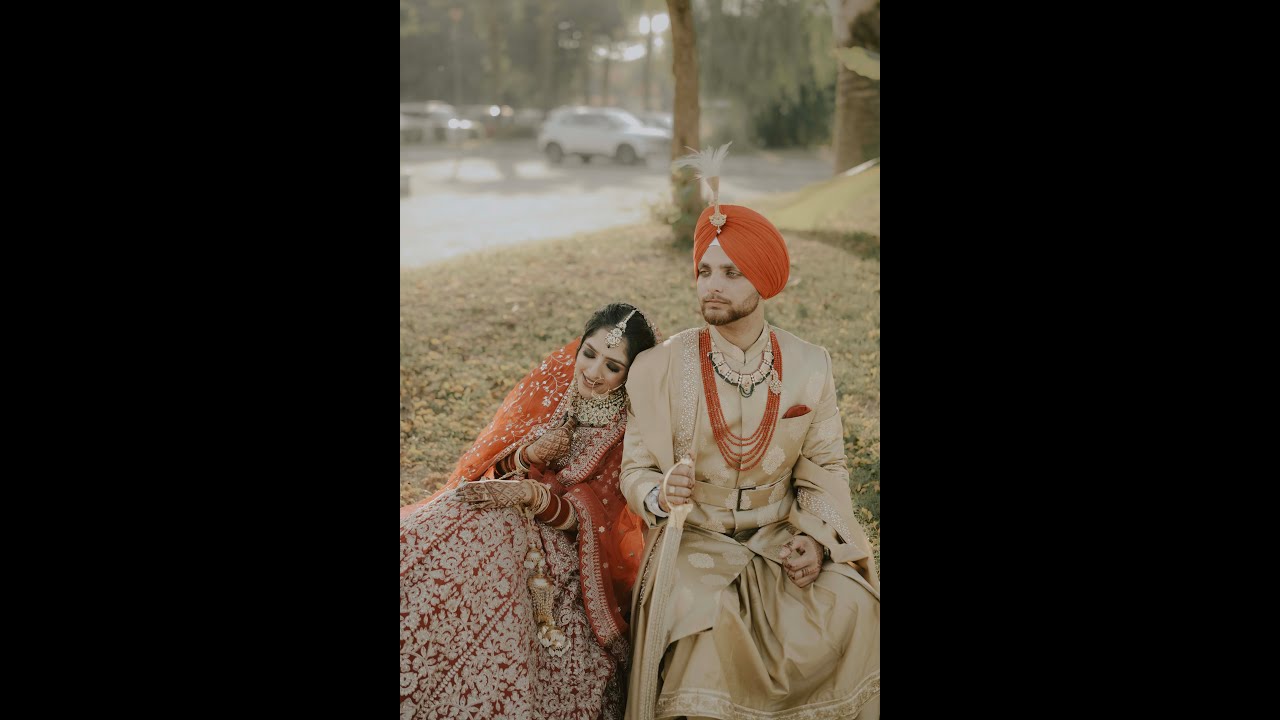 Latest 4K Wedding Highlight 2025(Jaspreet & Komal)Sikh Wedding Same Day Edit Aj Clicks  Photography