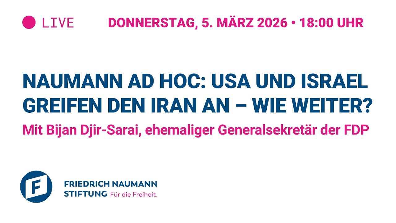 Naumann ad hoc: USA und Israel greifen den Iran an – wie weiter?
